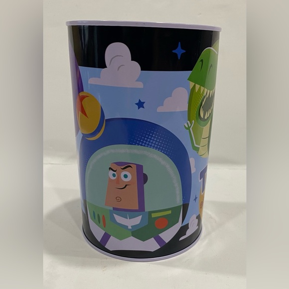 Disney Toy Story 3 Bestway Tin Coin Bank Pre Owned - Picture 5 of 6